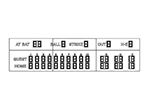 see blueprints Baseball Scoreboard w/ Hit/Error Indicators