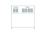 9'2.25" x 3'0.25" Moonbuggy Racing Scoreboard