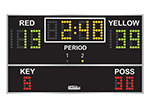 9'0" x 4'8.375" Whirlyball Scoreboard