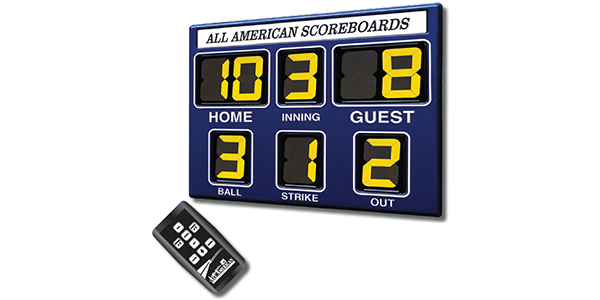 Baseball Outdoor Portable Scoreboard