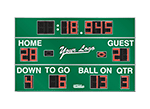 18'0" x 11'0" Multi-Sport Scoreboard w/Football Indicators