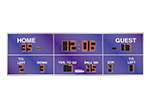 42'0" x 12'0" Football scoreboard w/Football Indicators&TOL Digits