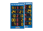 6'10" x 4' Basketball Stat Panel, Paired w/ 8218