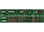 8'x26' Line Score Baseball Scoreboard