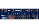 8'5" x 28'0" Line Score Baseball Scoreboard