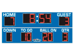 6'5" x 14'0" Standard Football Scoreboard