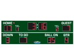 8'5" x 24'0" Standard Football Scoreboard