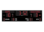 10'0" x 36'0" Standard Football Scoreboard