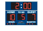 6'0" x 8'0" Basic Football Scoreboard