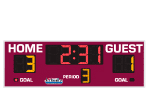 3'0" x 10'0" Hockey Scoreboard